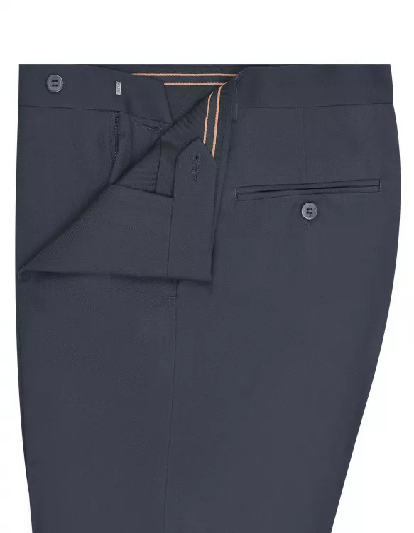 Charcoal Plain Formal Trouser Classic